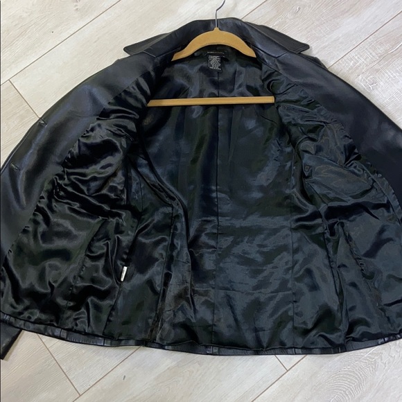 HP ✨ BCBGMaxAzria I Leather Studded Moto Jacket - Picture 15 of 15